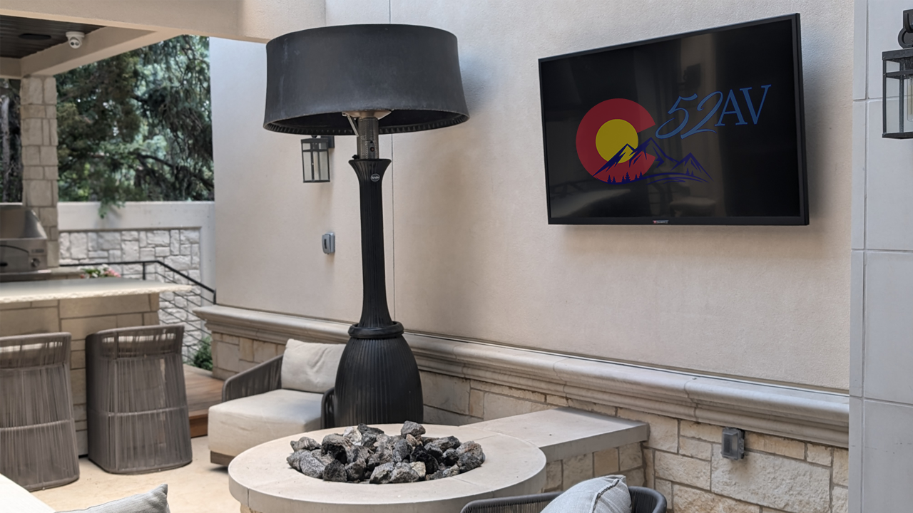 Outdoor Courtyard TV